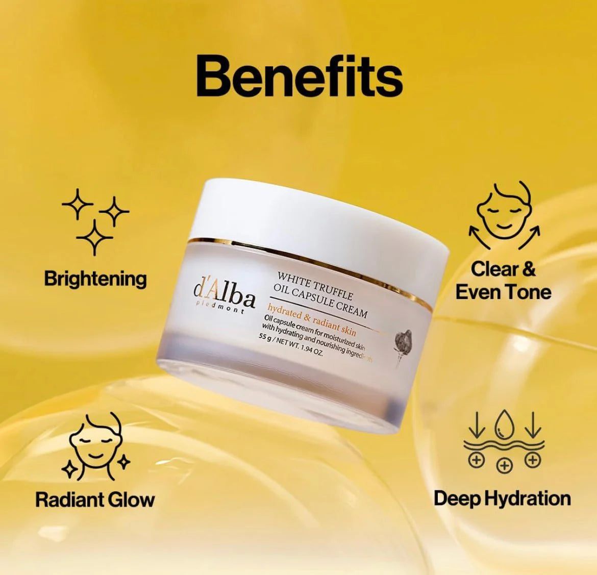 d'Alba Vita Toning Capsule Cream 55g