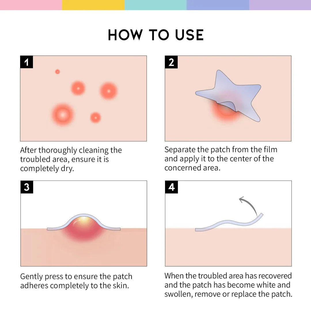 OOTD BEAUTY  Star Spot Patch 80 patches