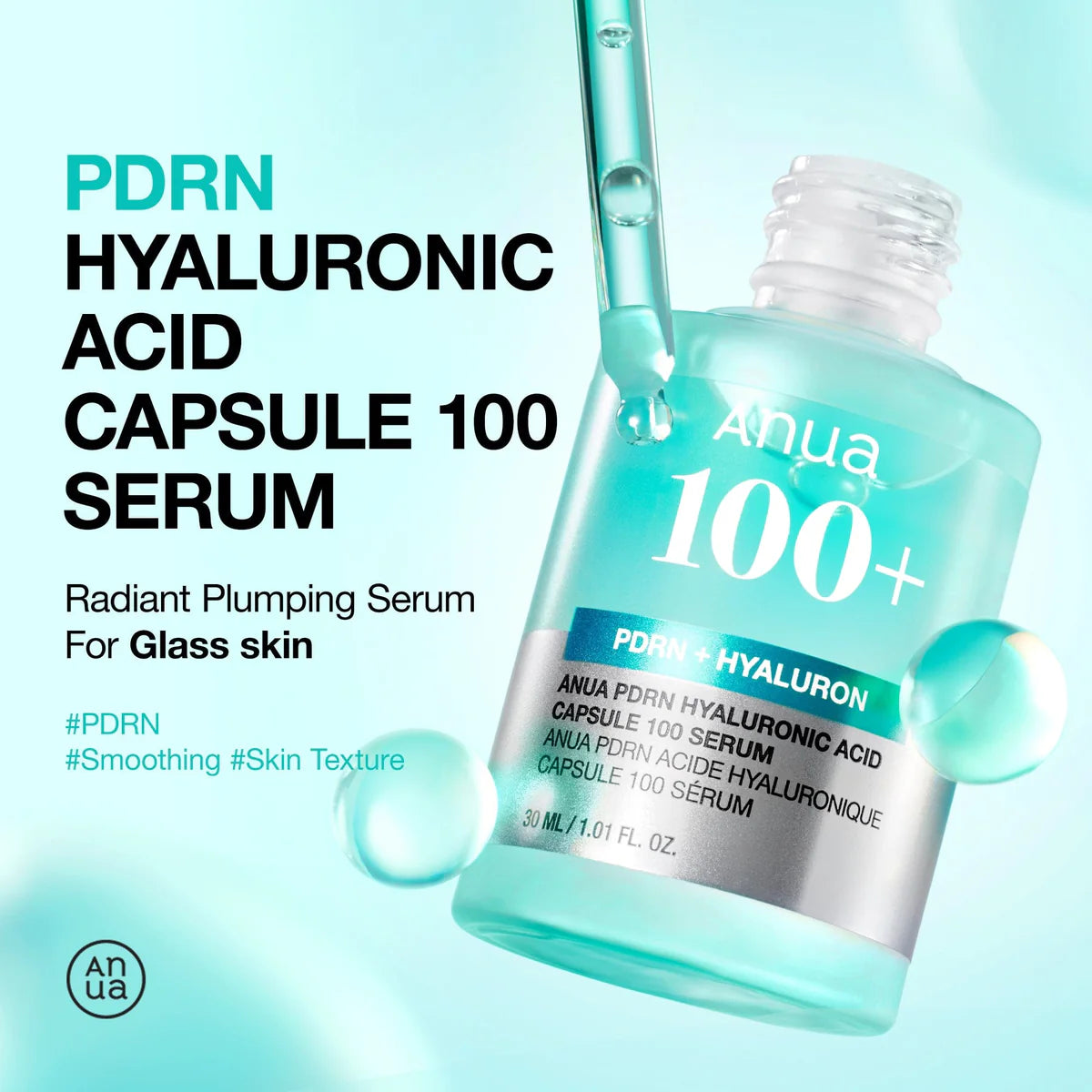 Anua PDRN Hyaluronic Capsule 100 Serum 30ML