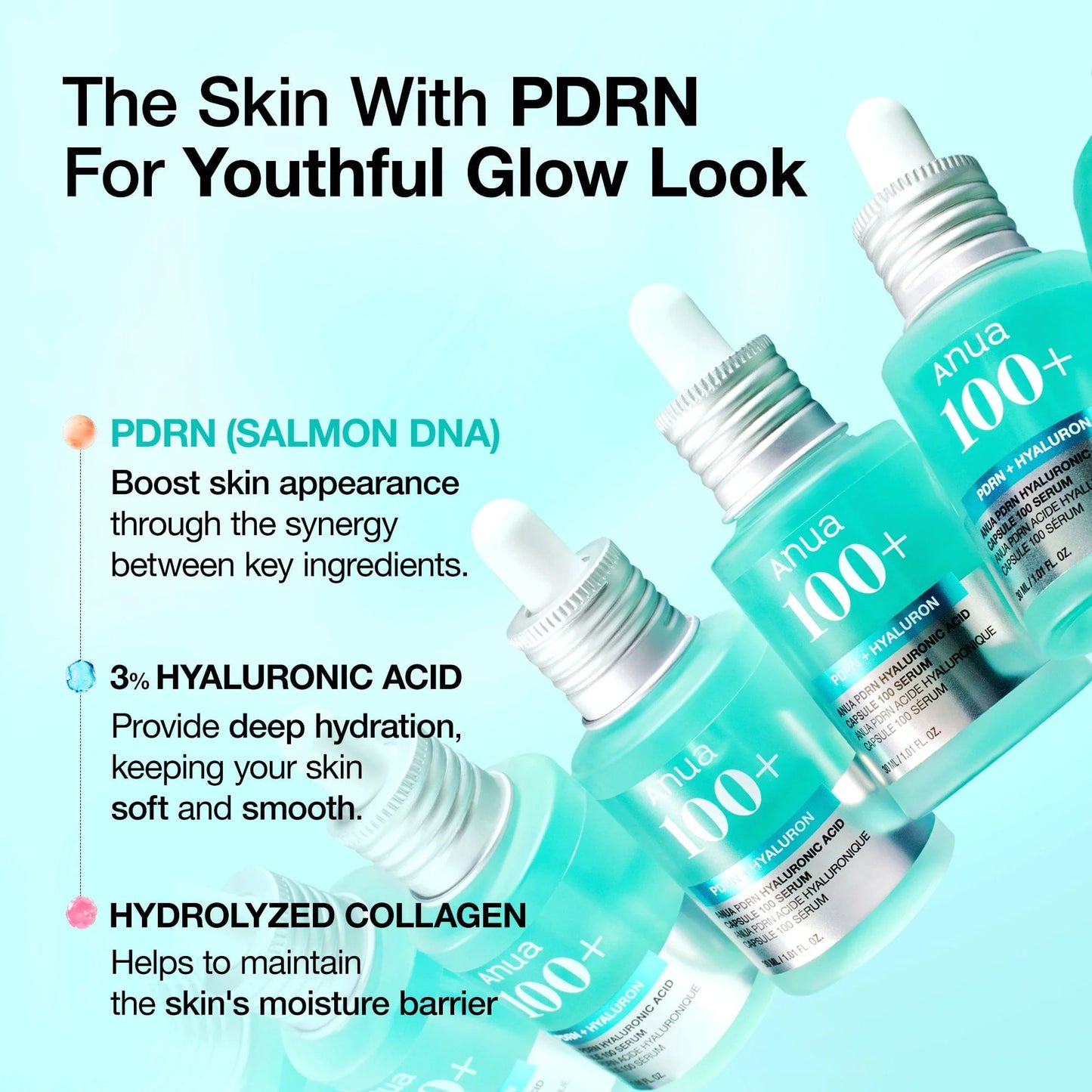 Anua PDRN Hyaluronic Capsule 100 Serum 30ML