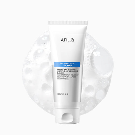 ANUA 8 Hyaluronic Acid Hydrating Gentle Foaming Cleanser 150ML