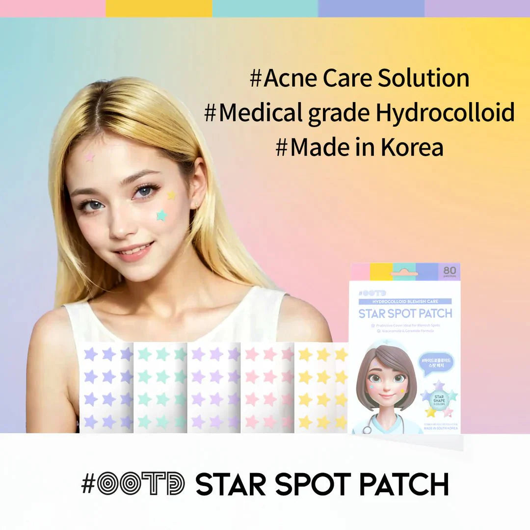 OOTD BEAUTY  Star Spot Patch 80 patches