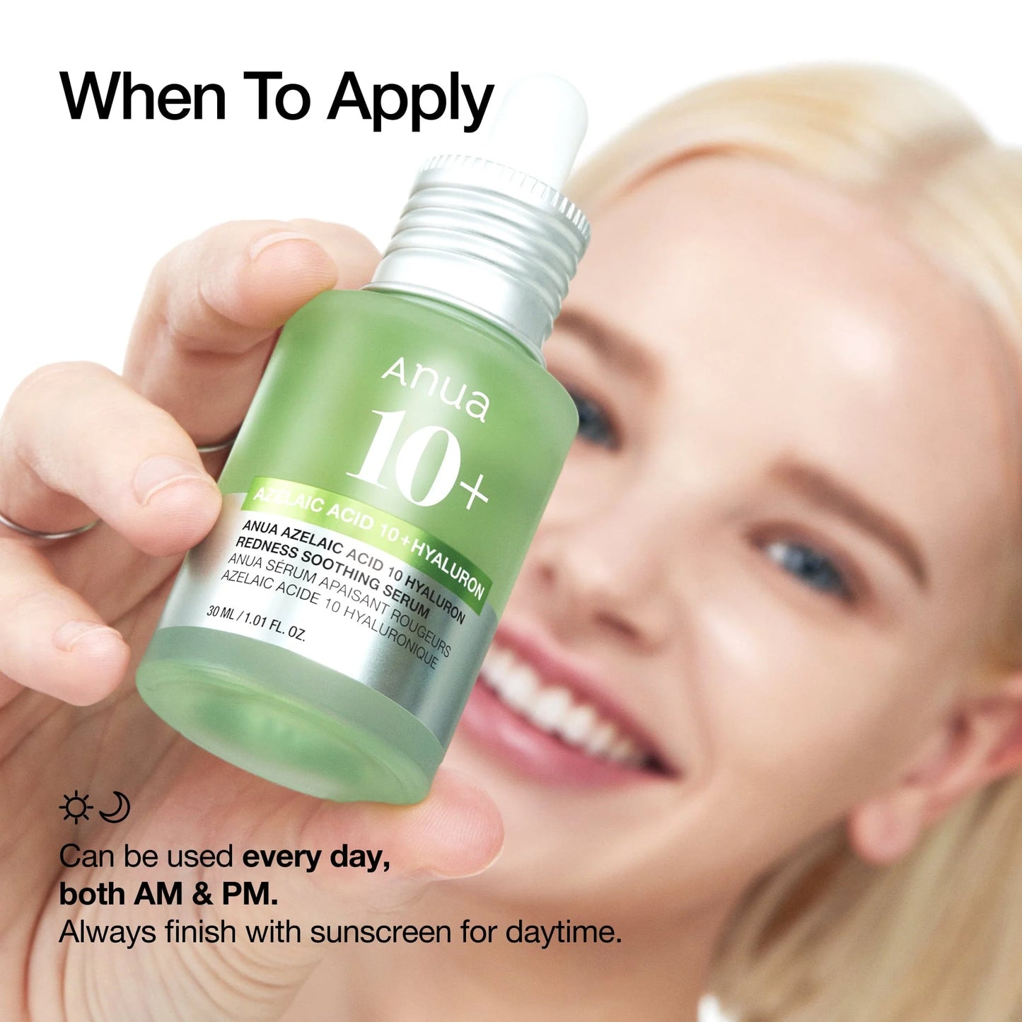 ANUA] Azelaic Acid 10 Hyaluron Redness Soothing Serum 30ml